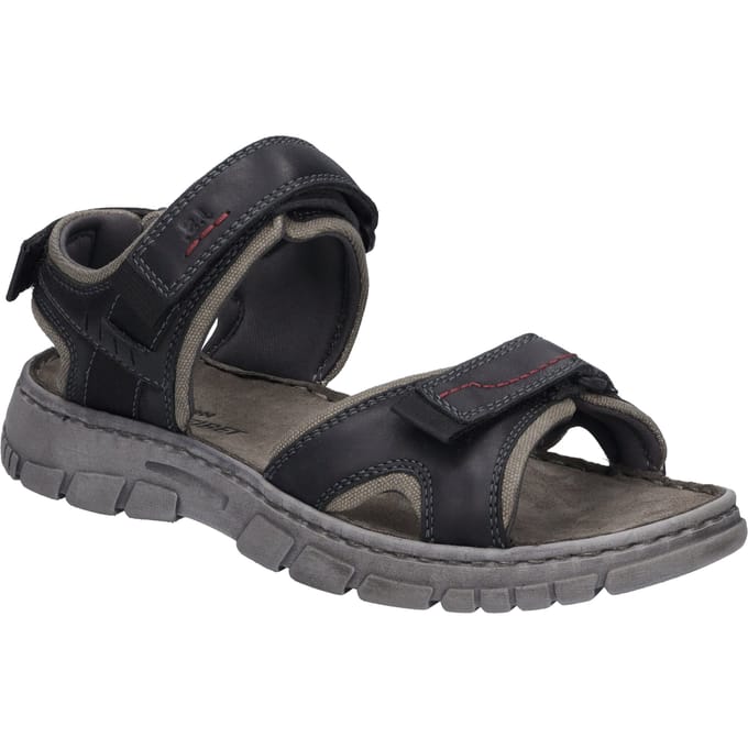 JOSEF SEIBEL Brendan 03 | Sandale für Herren | Schwarz