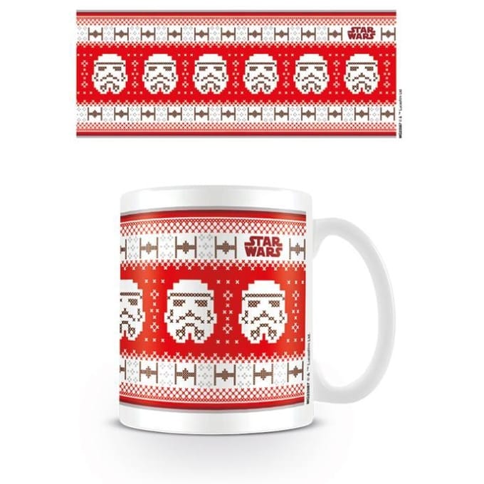 Star Wars Stormtrooper kerstmok (Rood/Wit)