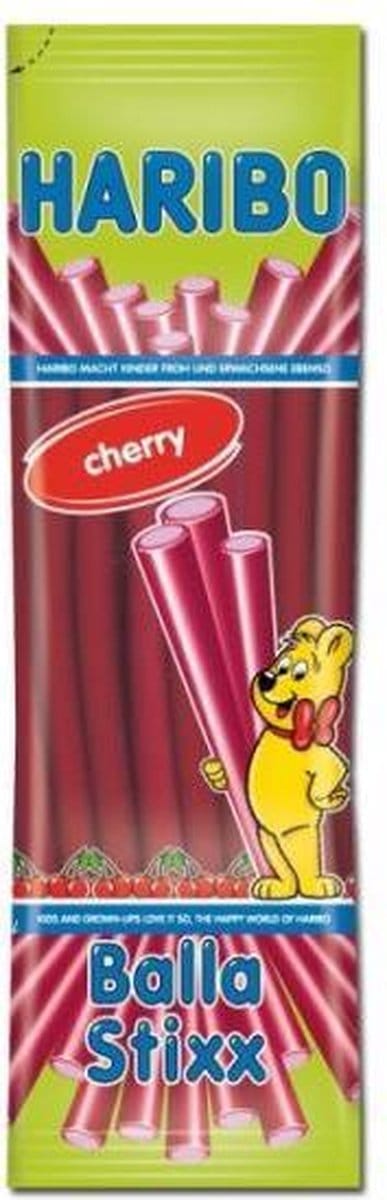 Haribo Balla Balla Sticks Kersen - 15 x 200gr