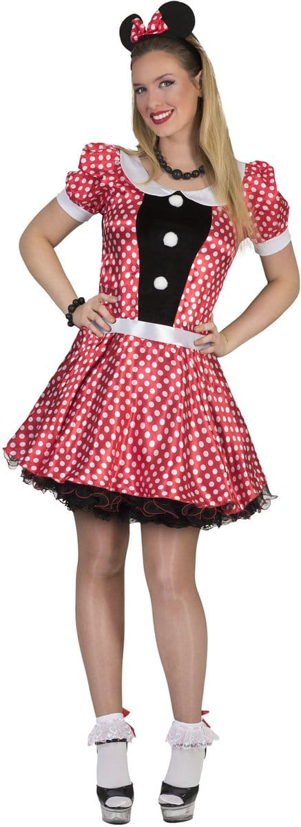 Muis Cuttie | Carnaval kostuum | Verkleedkleding | Maat 36-38