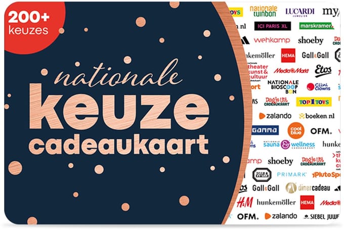 Nationale Keuze Cadeaukaart - 75 euro