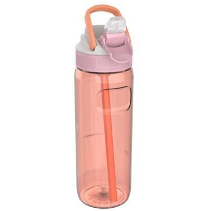 Kambukka Lagoon waterfles 750ml - Mango Tango met geïntegreerd rietje - 100% lekvrij