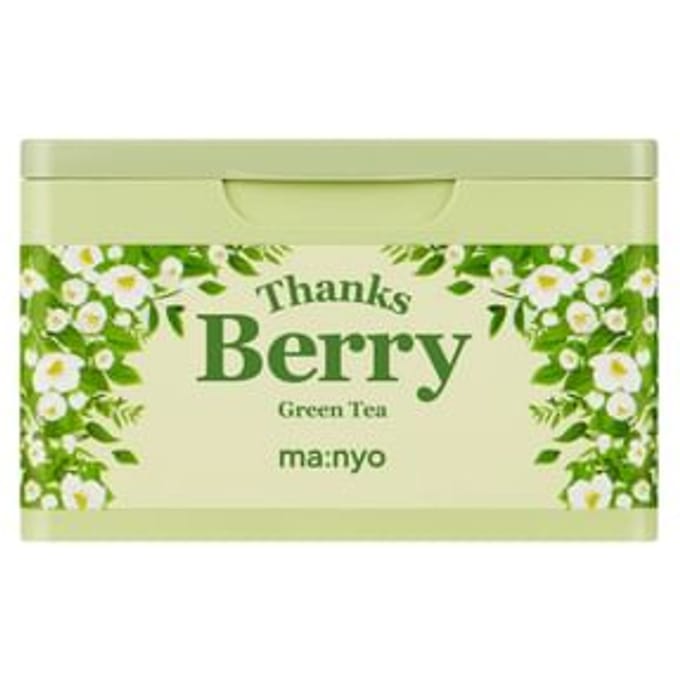 Manyo Thanks Berry Groene Thee Maskerset 30 stuks AUTHENTIEKE WINKEL beige