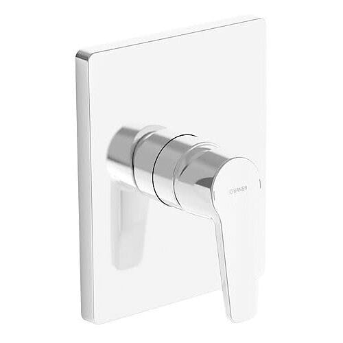 Hansapolo ready-mounted set with functional unit single-lever shower mixer 80619093