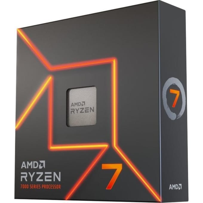 AMD Ryzen 7 7700X CPU - 8 kernen - 4.5 GHz - AMD AM5 - AMD Boxed (zonder koeler)