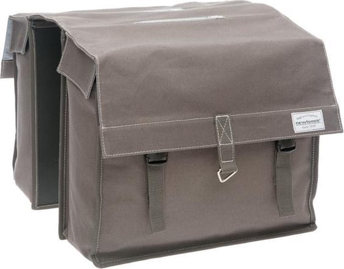New Looxs Dock Dubbele Fietstas - 34 l - Brown/Grey