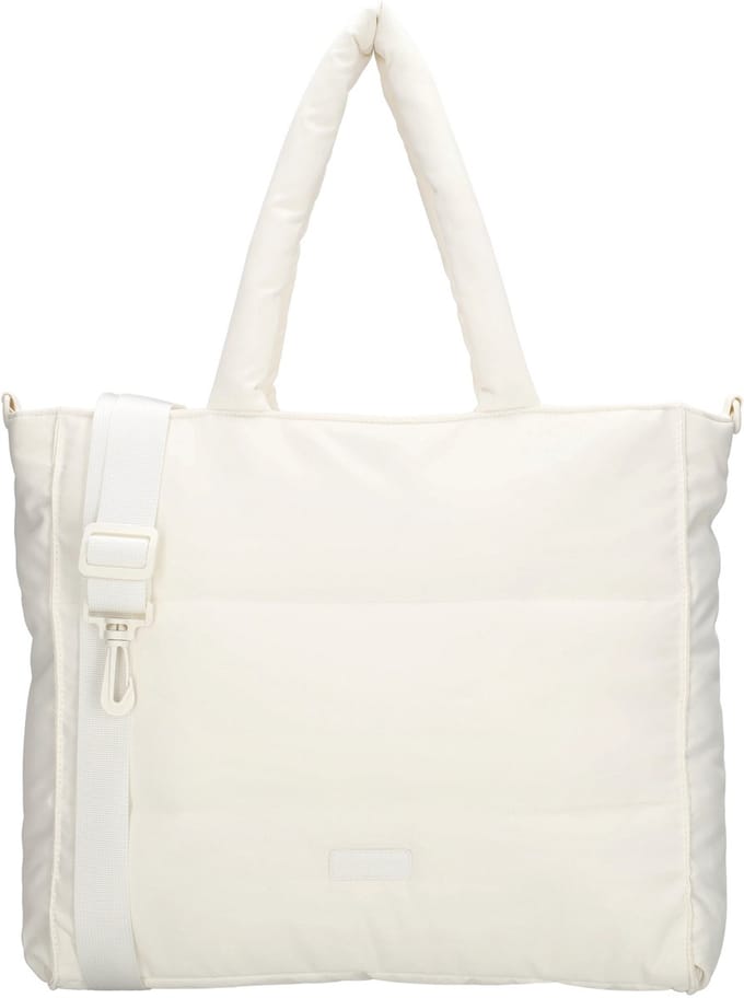 Beagles Calvia Shopper - Hand & Schoudertas - Soft Puffer - Dames Tas - Tote Bag - Dames Tas - Wit