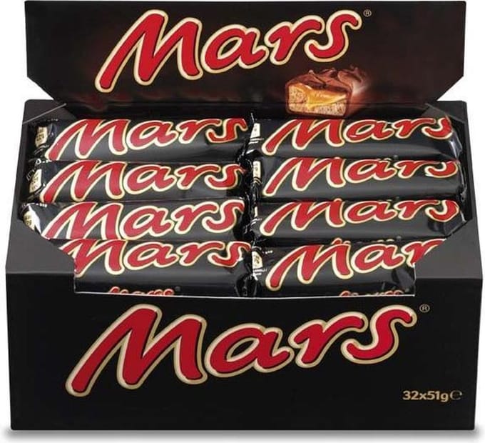 Mars Chocolade Reep - 32 x 51 gram