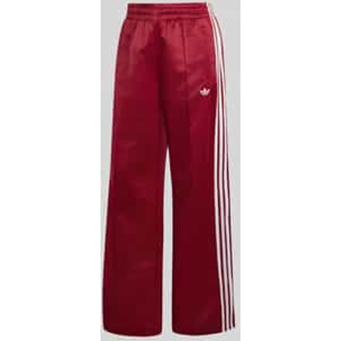 loose fit trainingsbroek met logo-stitchings