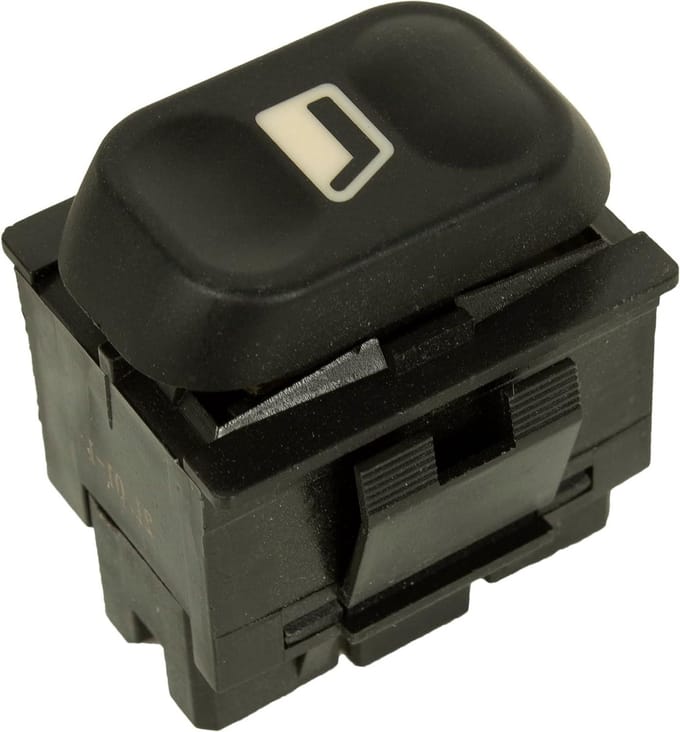 Raamschakelaar Auto - Elektrische Raambediening - Besturing Ramen - 5-Pins Connector - Zwart
