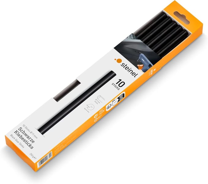 Steinel 006792 Lijmstick 11 mm 250 mm Zwart 250 g 10 stuk(s)