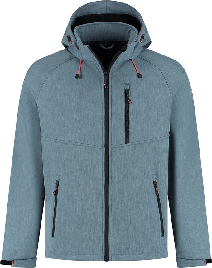 Kjelvik Outdoorjas Andy Blauw - maat L