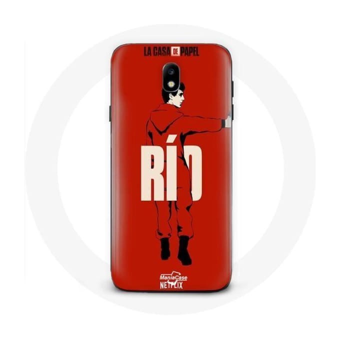 Coque pour Samsung Galaxy j7 2017 La casa de papel Rio dessin