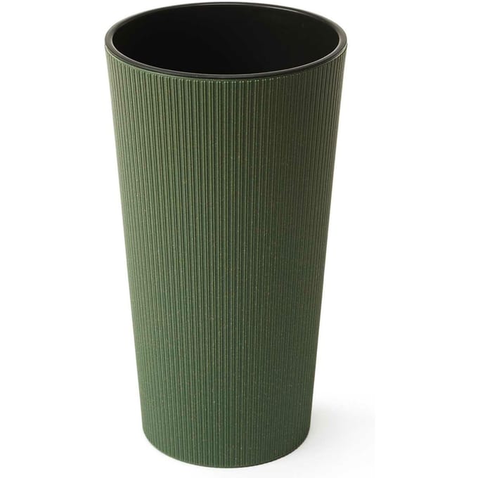 Urbanika Eco Wood - Bloempot - Modern design - Lichtgewicht - Ecologisch - 57 cm