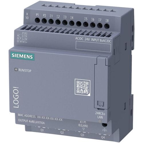 Siemens Logo! 9 6ED1052-2HB08-0BA3 PLC-aansturingsmodule 24 V/DC
