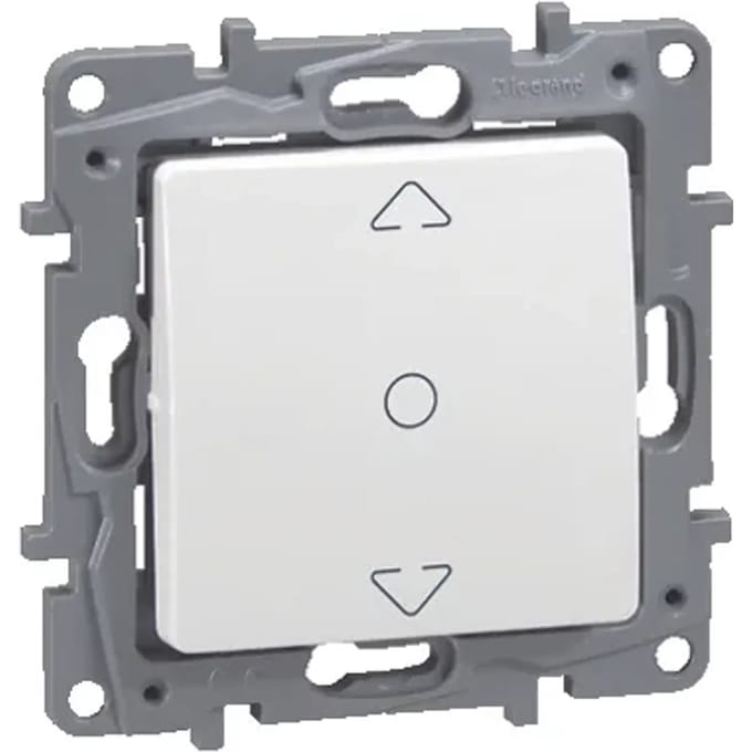 Legrand Rolluikschakelaar Niloé Inbouw Wit