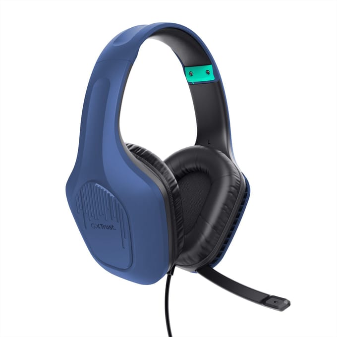 Trust GXT 415B Zirox - Gaming Headset - Bedraad - 50mm Drivers - Over-ear - Blauw