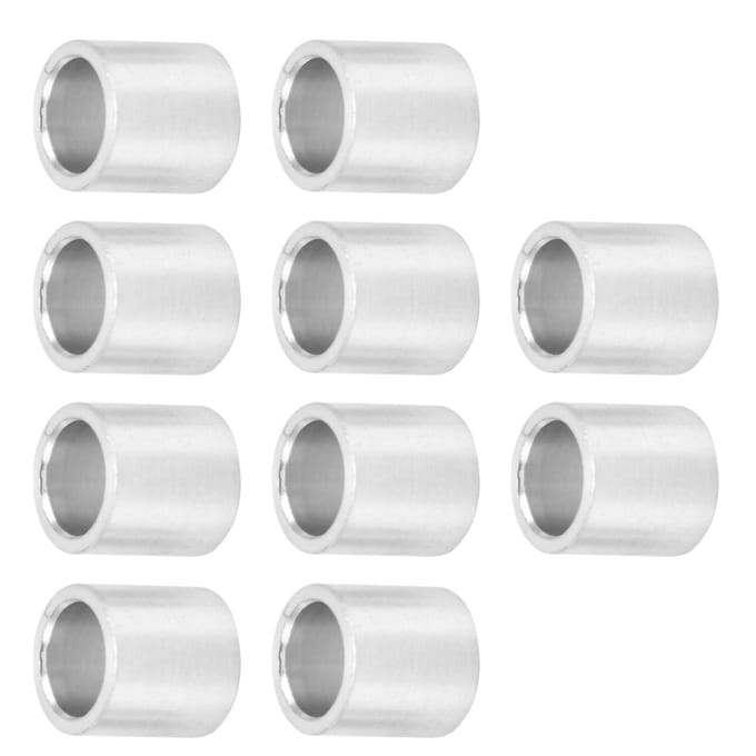 10 stuks Set Aluminiumlegering Afstandsstuk Ronde Pakking Interval Structuur Ondersteunende Fittingen Buitendiameter 8 mm