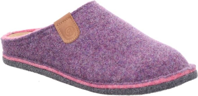 Rohde Lucca Pantoffels Dames Sloffen - Paars - Antislip - Uitneembaar Voetbed - 6820-58 - Maat 41