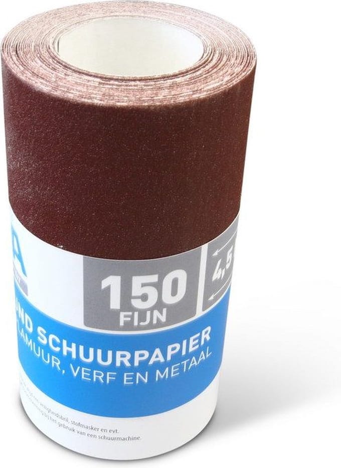 VEBA Schuurpapier Rol 110 mmx4,5 m Edelkorund P150