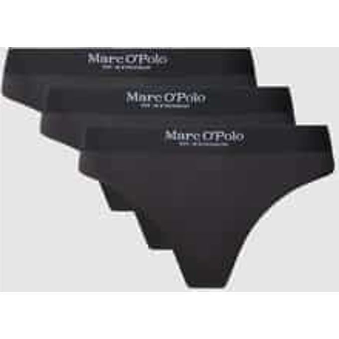 String met elastische band met logo in een set van 3 stuks