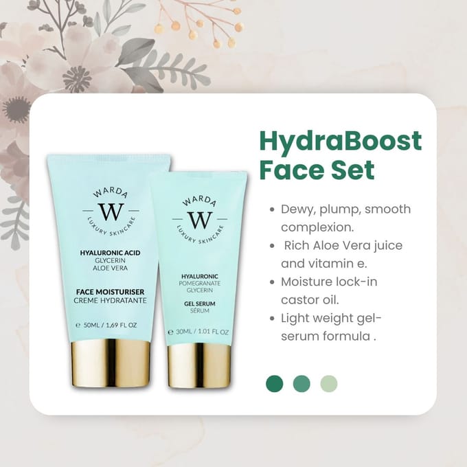Skin Hydration Boost Hyaluronzuur Moisturiser 50ml + Skin Hydration Boost Hyaluronzuur Gel Serum 30ml