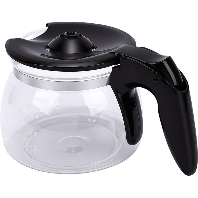 750ml 5 Kops Vervangende Koffiekan Hittebestendig Stevig Handvat Koffiepot Vervanging gray