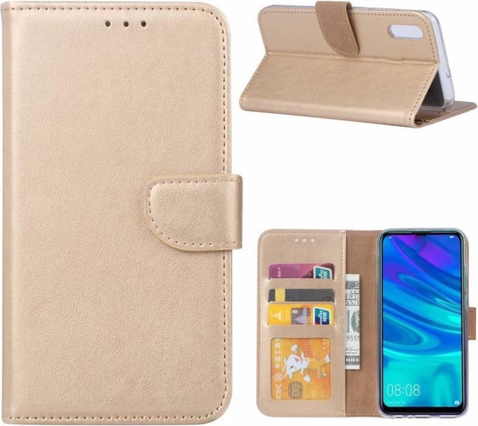 bookcase Geschikt voor: Sony Xperia 5 II hoesje goud