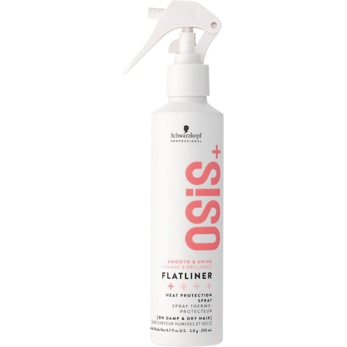 Schwarzkopf Professional Soepel & glanzend Flatliner Hittebeschermingsspray Hittebescherming Dames 200 ml