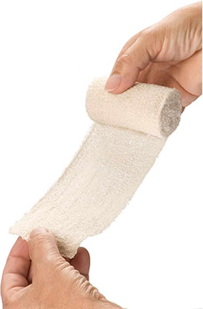 Heka - crÃªpe windsel - elastisch fixatie windsel - 4 m x 8 cm - niet-steriel