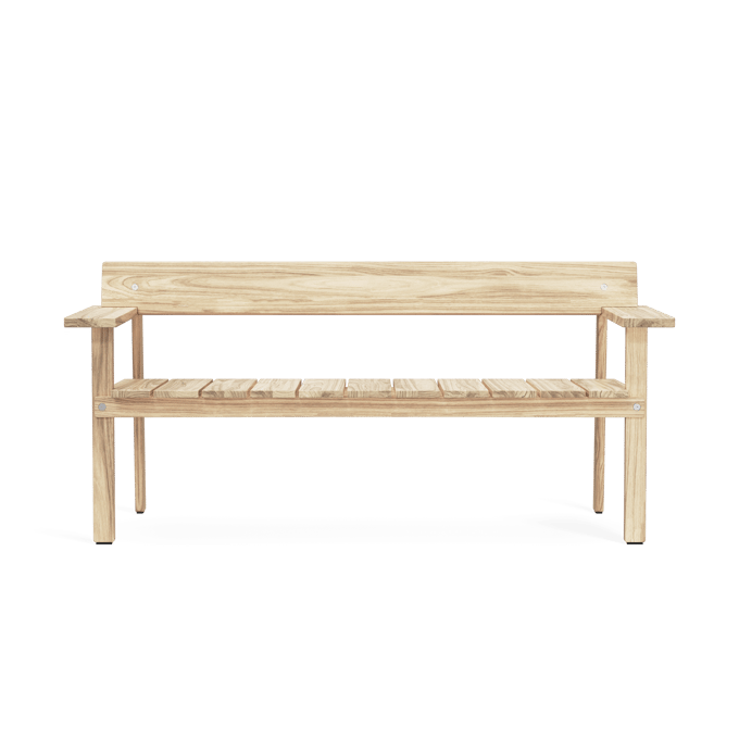 Carl Hansen & Søn - Timbur tuinbank - bruin