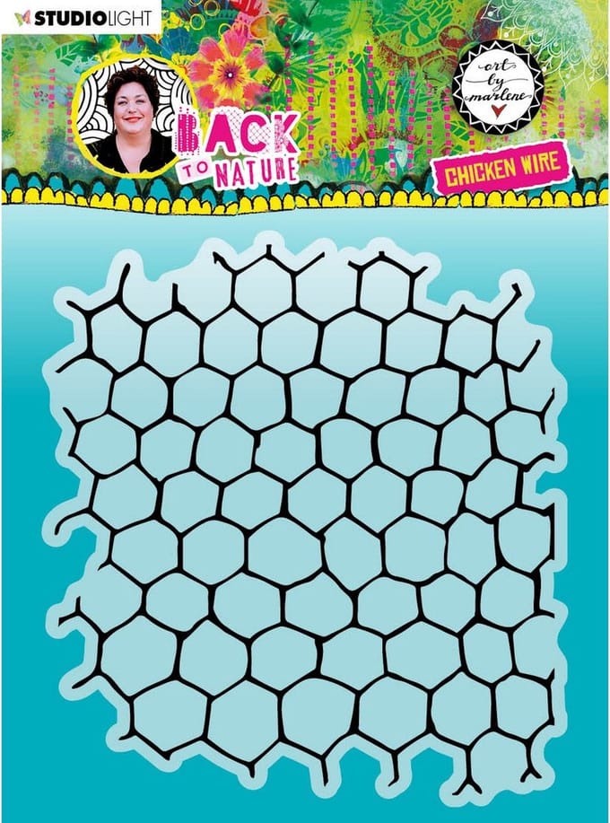 Studio Light Back to Nature Clear Stempel Chicken Wire