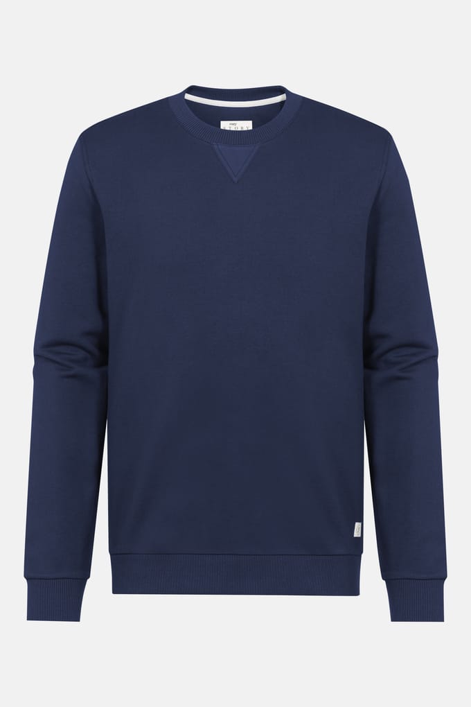 Sweatshirt Serie Felpa Cotone Blue Nights