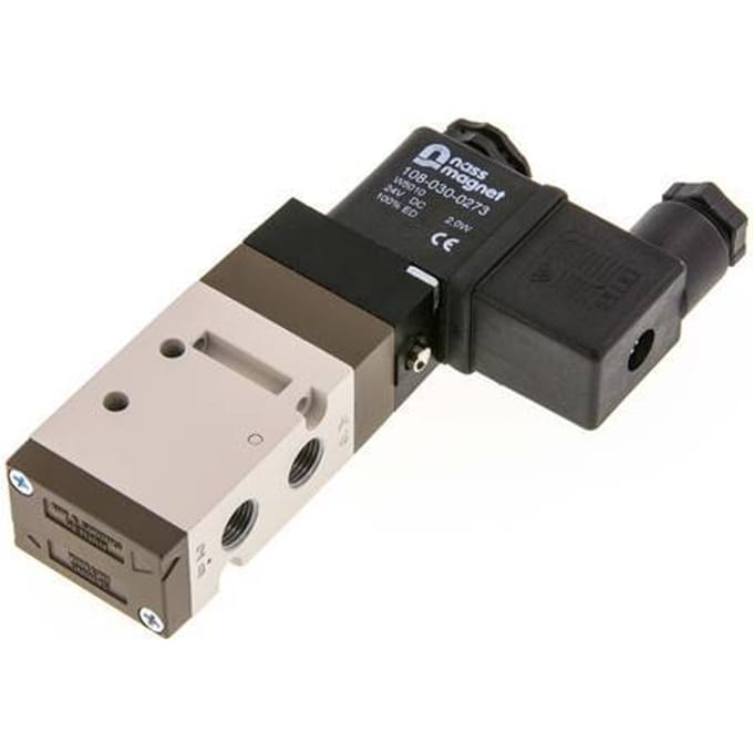 5/2 G1/8'' Magneetventiel 24V DC 1.5-10bar/21.0-140psi YPC