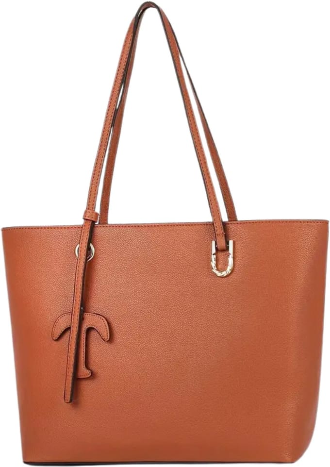 Nivard Handtas Dames - Schoudertas - School - Shopper - Schooltas - Werktas - Bruin