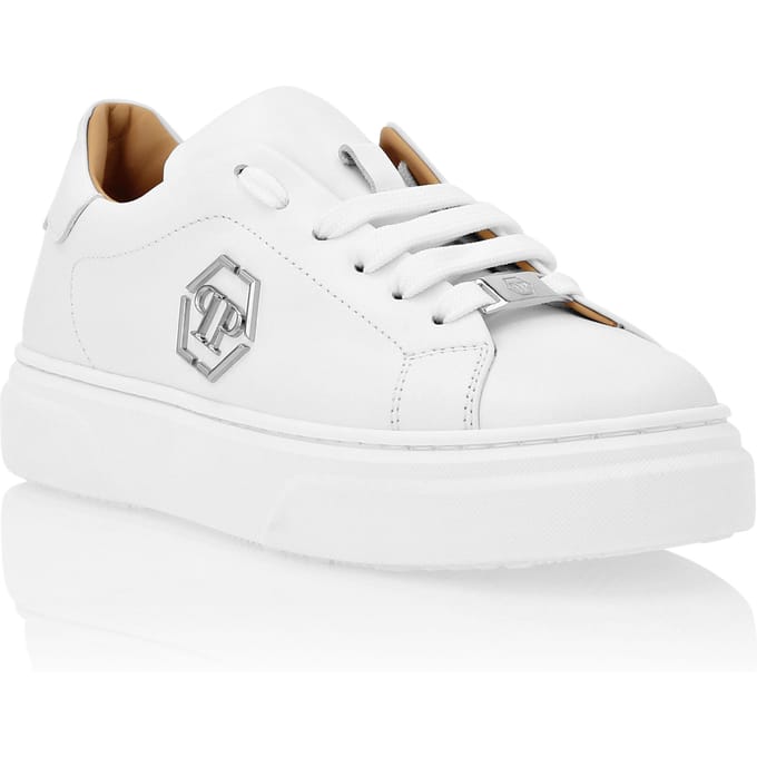 Leather Lo-Top Sneakers The Plein Original