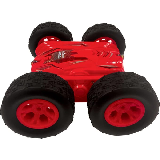 Tumbling Crosslander® - Oplaadbare RC Double Side Stunt Car 360° standing on two wheels met verlichting