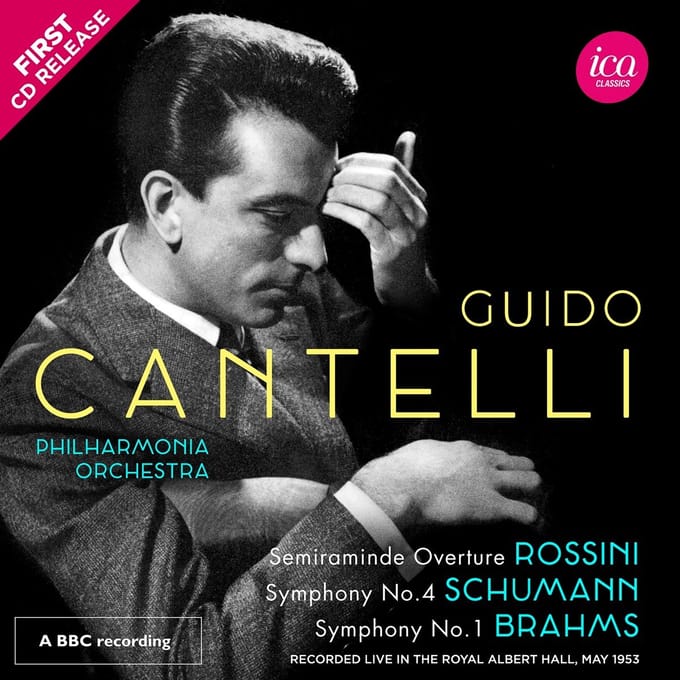 Philharmonia Orchestra, Guido Cantelli - Rossini: Semiraminde Overture | Symphony No. 4 | Symphony No. 1 (CD) (Remastered)