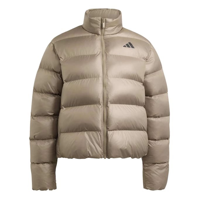 Regular fit gewatteerd jack met logoprint