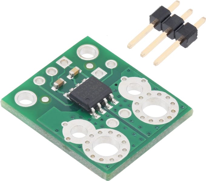 ACS724LLCTR-30AB Current Sensor Carrier -30A to +30A Pololu 4047