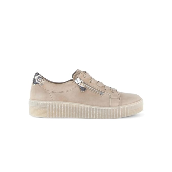 Gabor -Dames - zandkleur - sneakers - maat 39