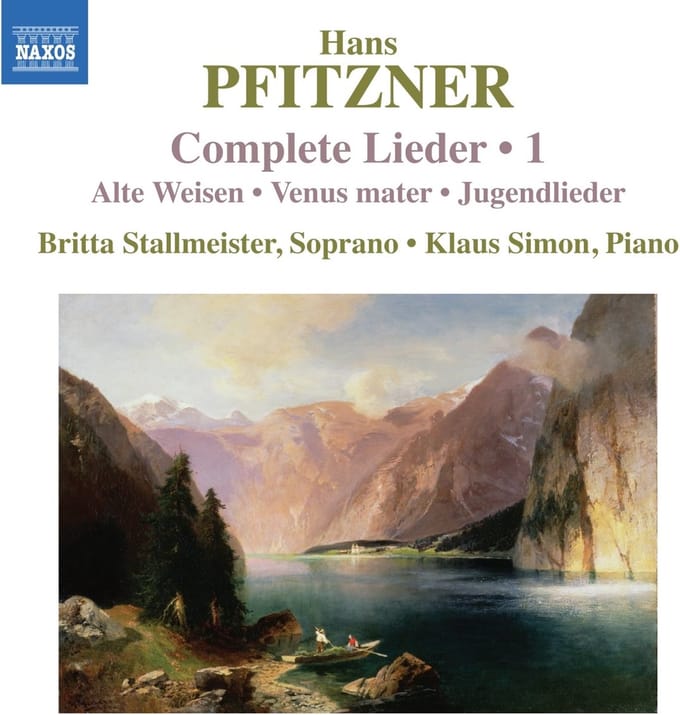 Britta Stallmeister & Klaus Simon - Pfitzner: Complete Lieder Volume 1 (CD)