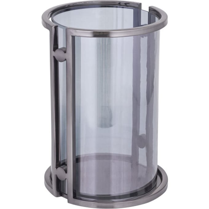 PTMD - Windlicht Jarie - Zwart - 23x23x33cm