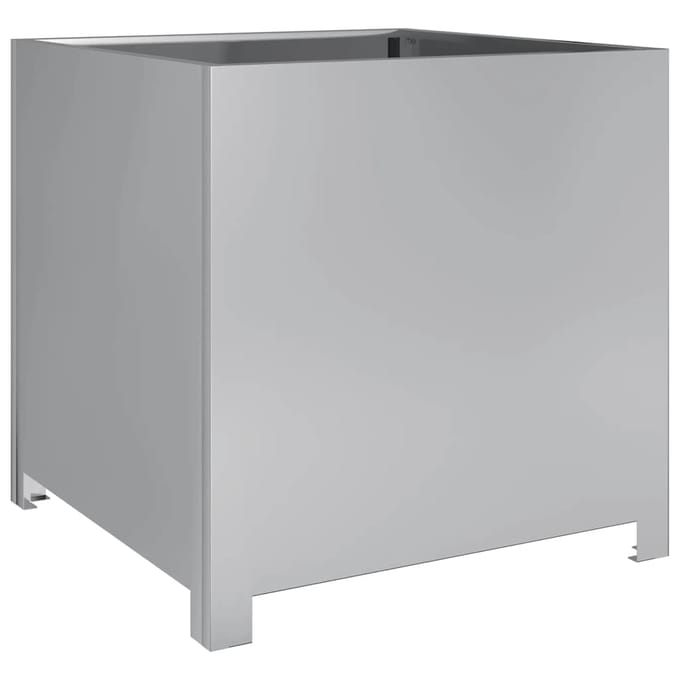 vidaXL - Plantenbak - 50x50x50 - cm - gegalvaniseerd - staal