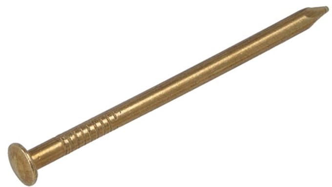 Hjz Messing nagels bombe kop 1.8 x 30mm 1kg