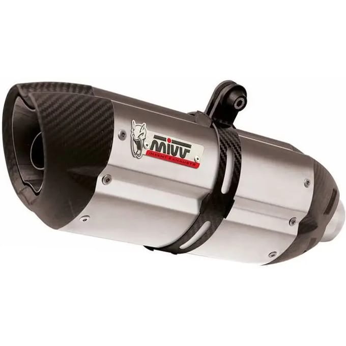 motoruitlaat Mivv Suono inox/casquette carbonne