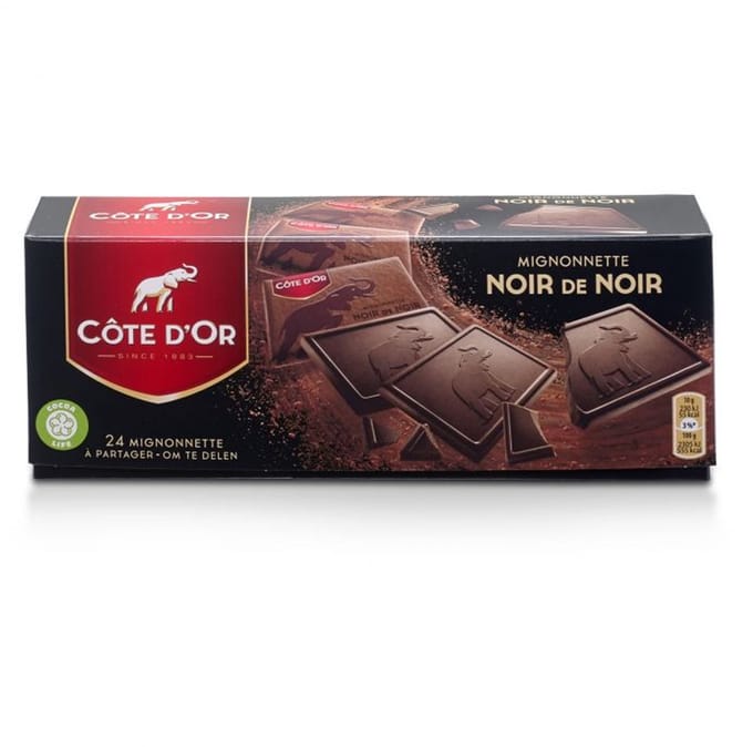 Cote d'Or MIGNONNETTES Puur/Noir 12 x 24 X 10 gram