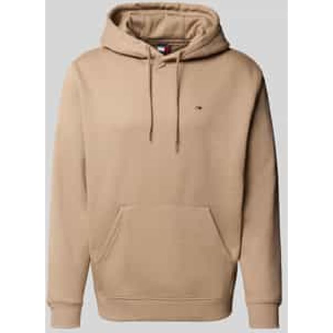 Regular fit hoodie van katoenmix