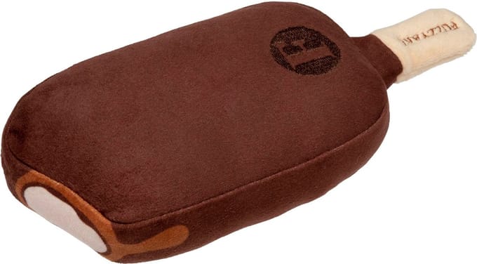 Fuzzyard Plush Toy Choc Coated Ice Cream - Hondenspeelgoed - 1 stuk