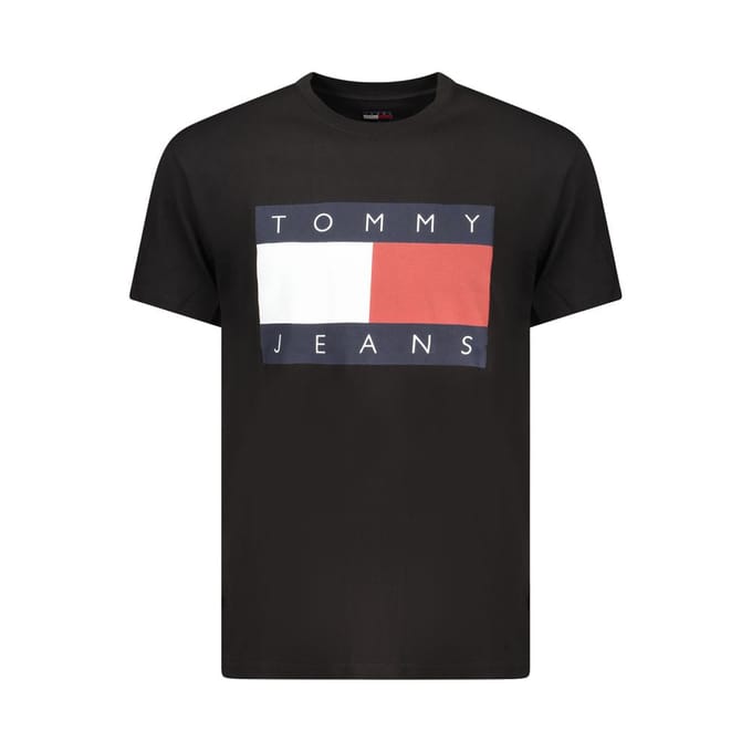 Tommy Hilfiger Nero Katoenen Heren T-shirt